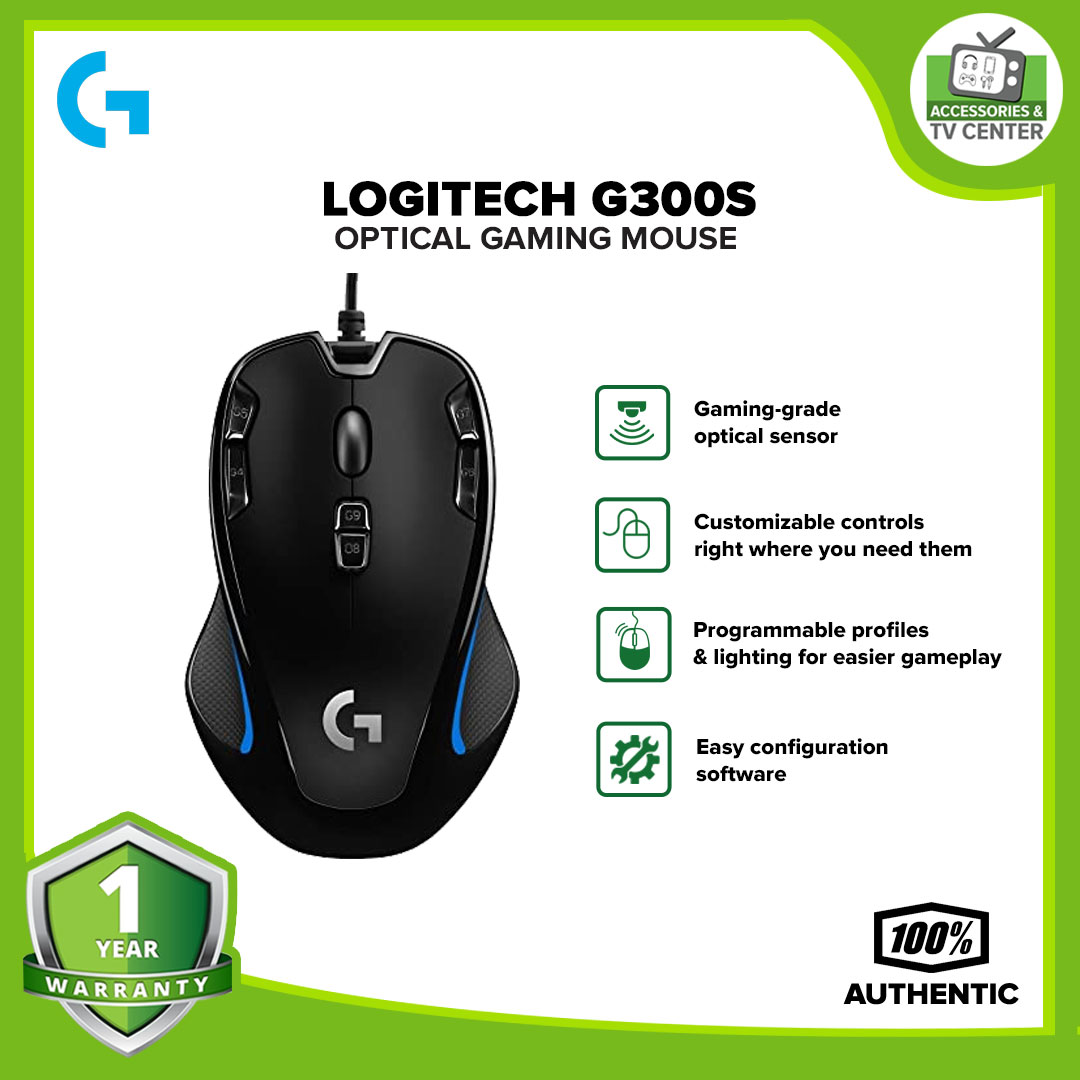 Logitech G300s Optical Gaming Mouse Driver