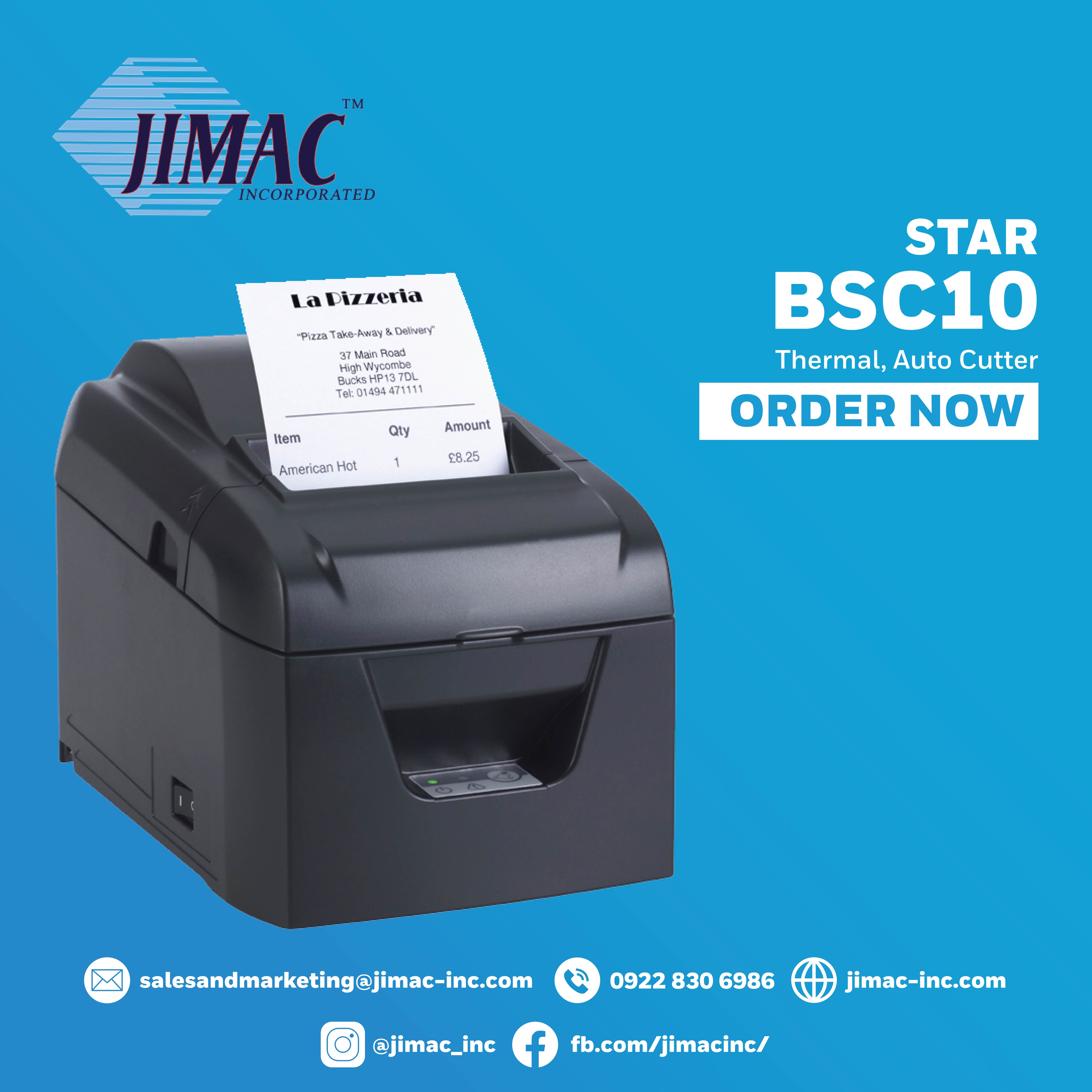 STAR BSC 10E PRINTER (Thermal, Auto Cutter) – USB | Lazada PH