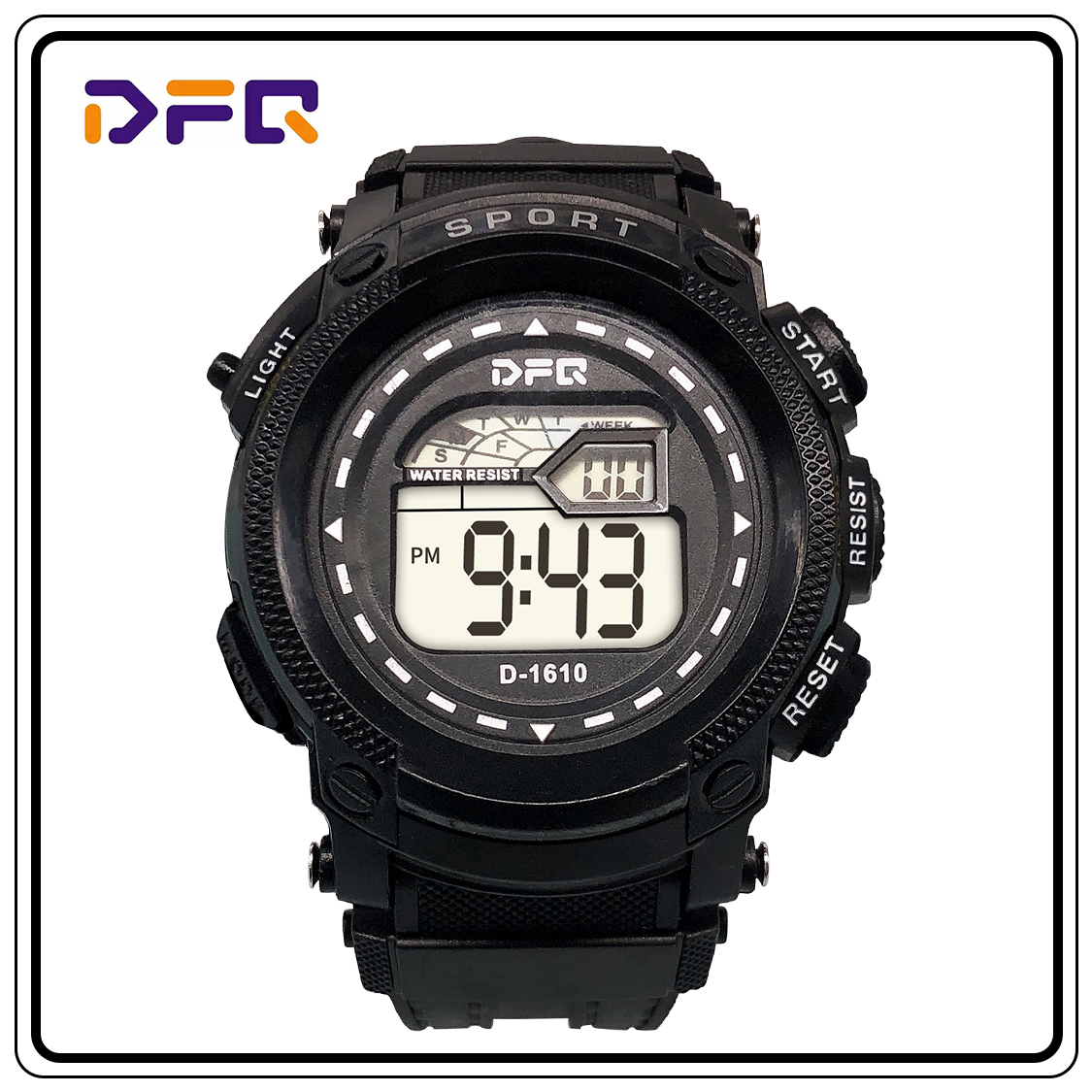 waterproof digital watch