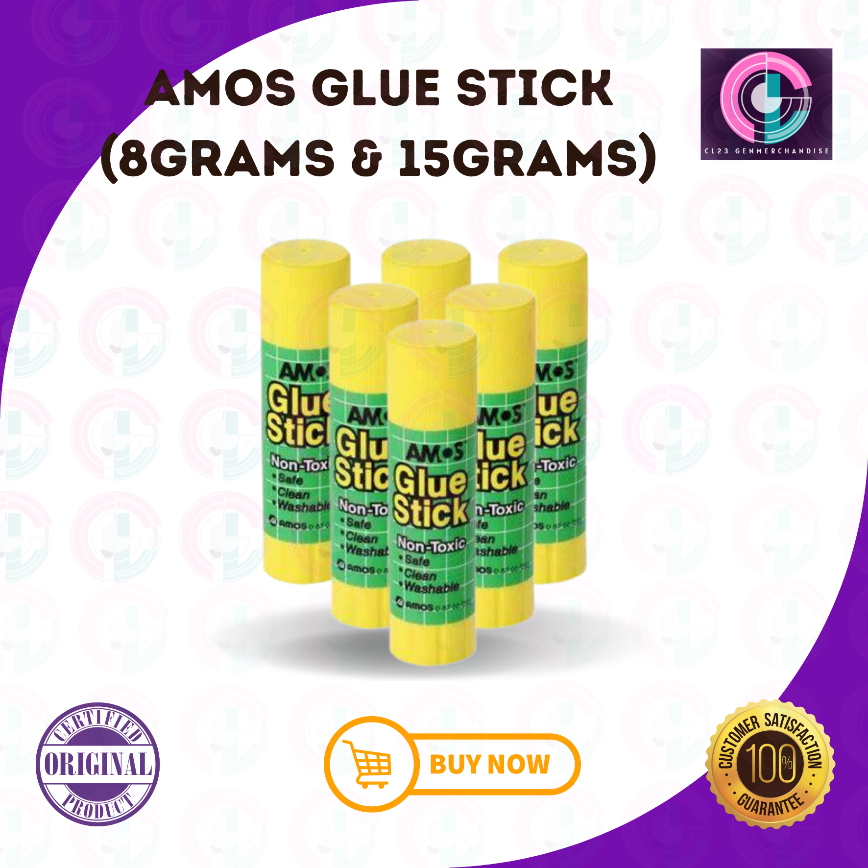 Amos glue stick (8grams & 15grams) Lazada PH