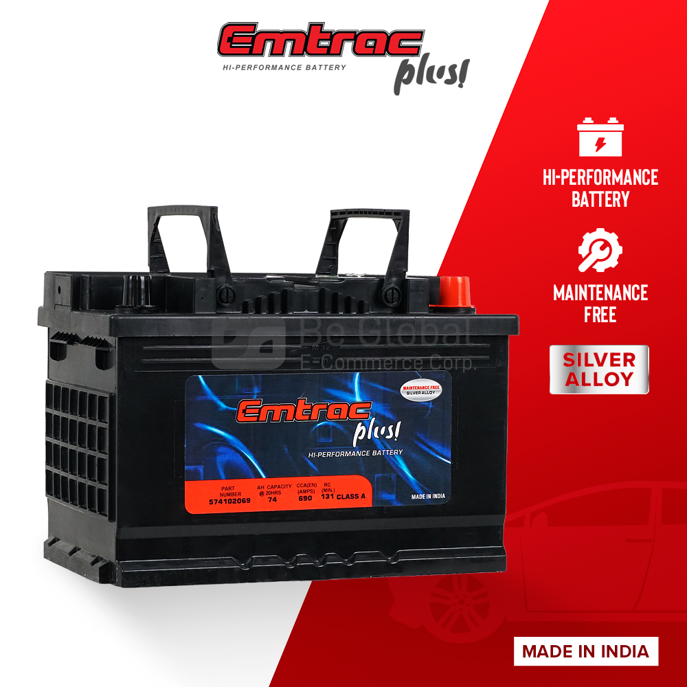 Emtrac Plus! DIN 74 Platinum Series 24 Months Warranty Automotive