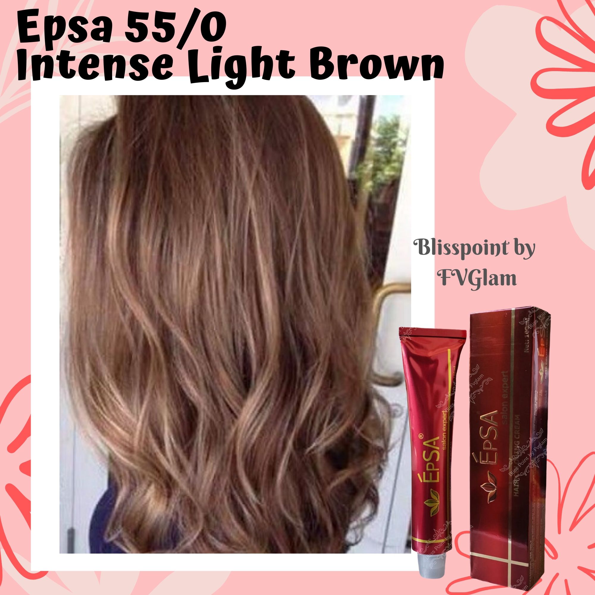 Bliss Point  Intense Light Brown Epsa Hair Color 100ML TUBE | Lazada PH