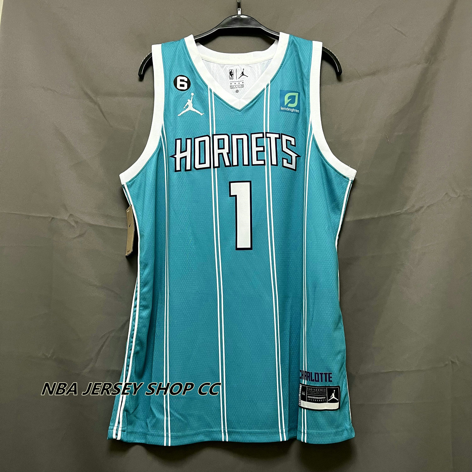 Jordan Men's Charlotte Hornets Lamelo Ball Icon Edition Swingman Jersey