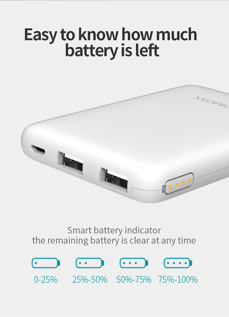 Romoss Pure 05 5000 mAh Sạc Dự Phòng Mini