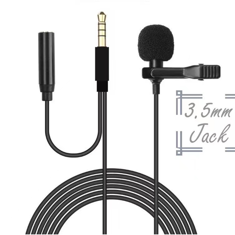 Original Portable Multipurpose Lavalier Microphone iPhone ios / TYPEC