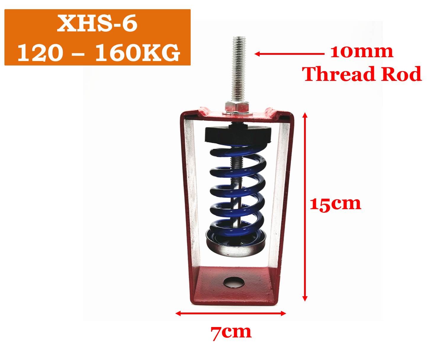 1pc Cassette/Floor Spring Mount Vibration Isolator Lazada PH