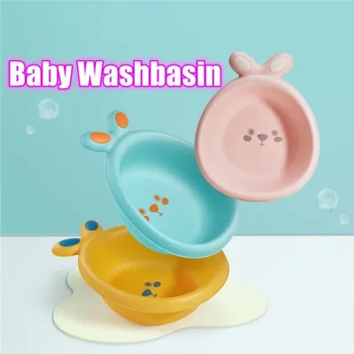 CSAO B22 Baby Washbasin Newborn Basin Baby Bath Basin Children Clothes Washbasin Baby Basin
