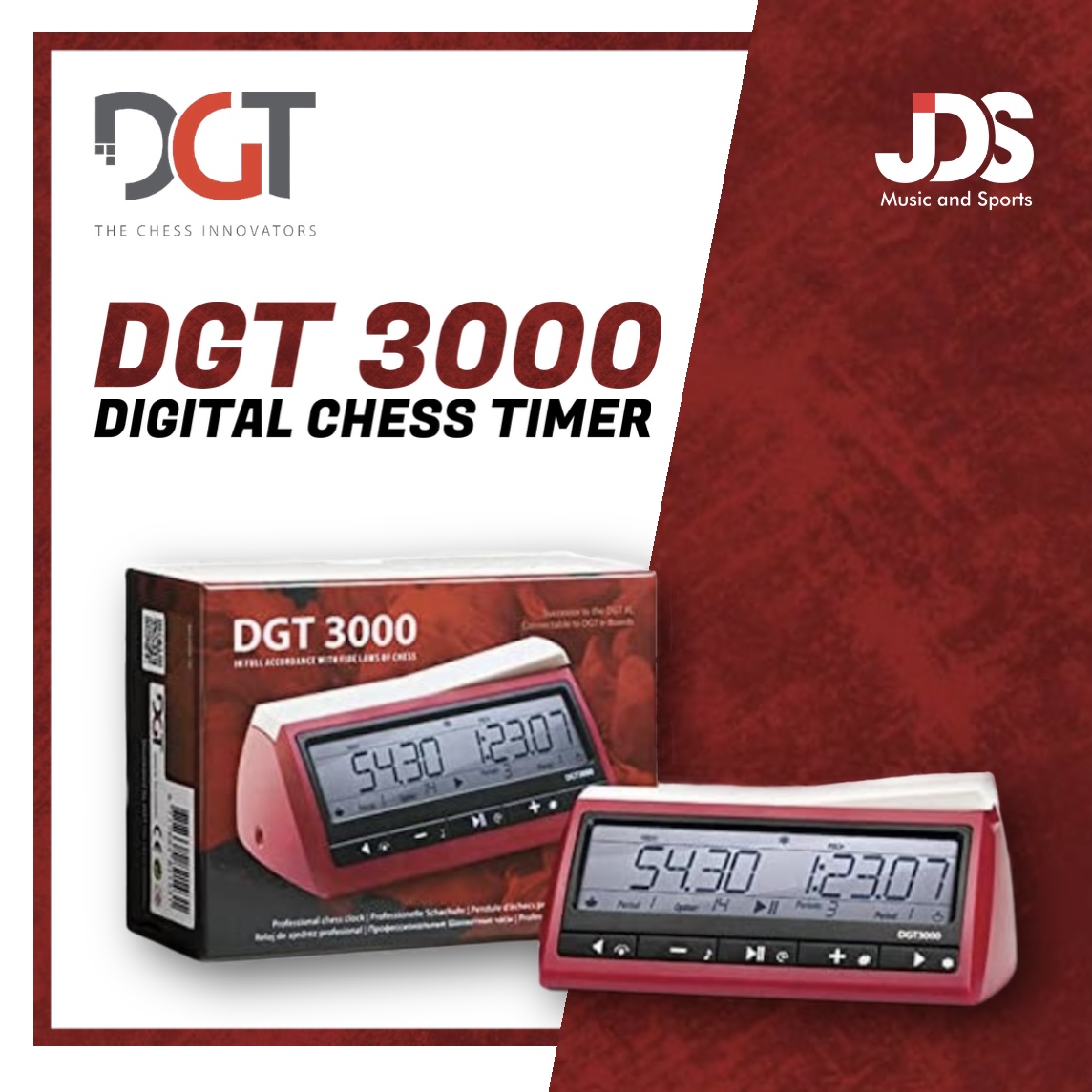 DGT 3000 Digital Chess Clock Lazada PH