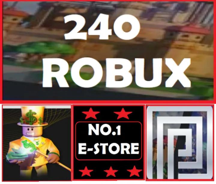 Roblox 240 Robux This Is Not A Gift Card Or A Code Direct Top Up Only Lazada Ph - robux top up