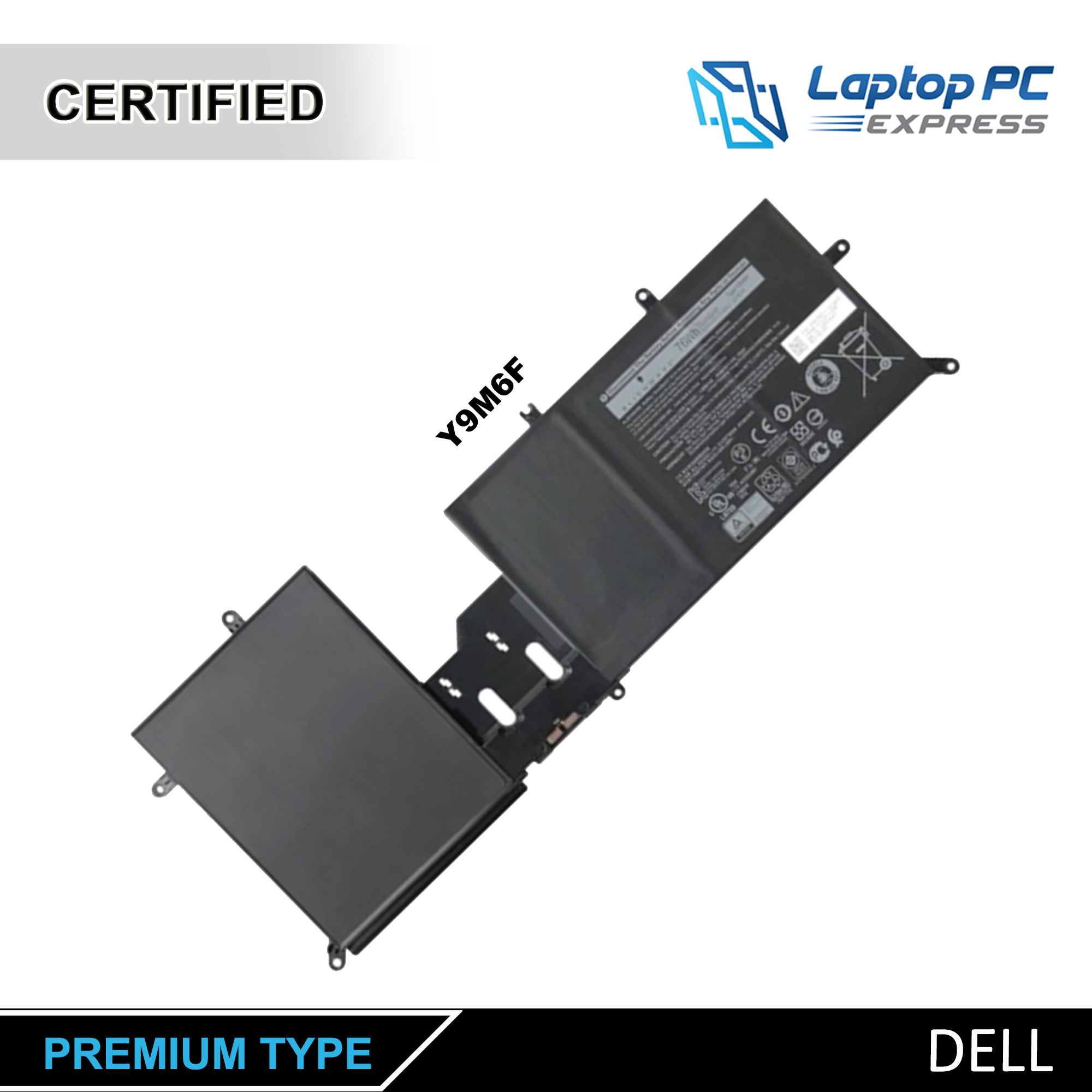 Dell Alienware Laptop Battery Y9M6F compatible for Dell Alienware M15 ...