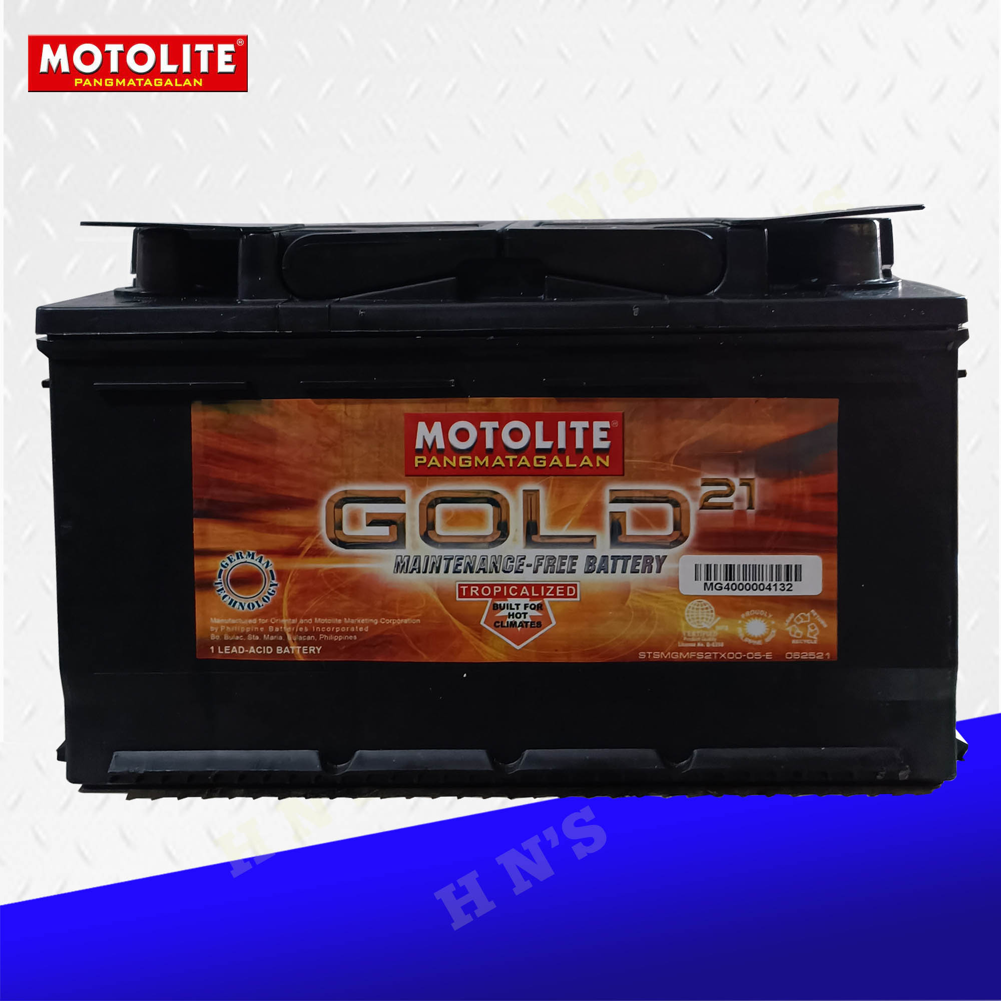 Motolite Gold DIN66 ( Standard ) Maintenance Free Battery ( With 21 Mos ...