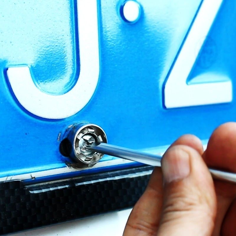 License Plate Screwdriver Car License Plate AntiTheft Screw