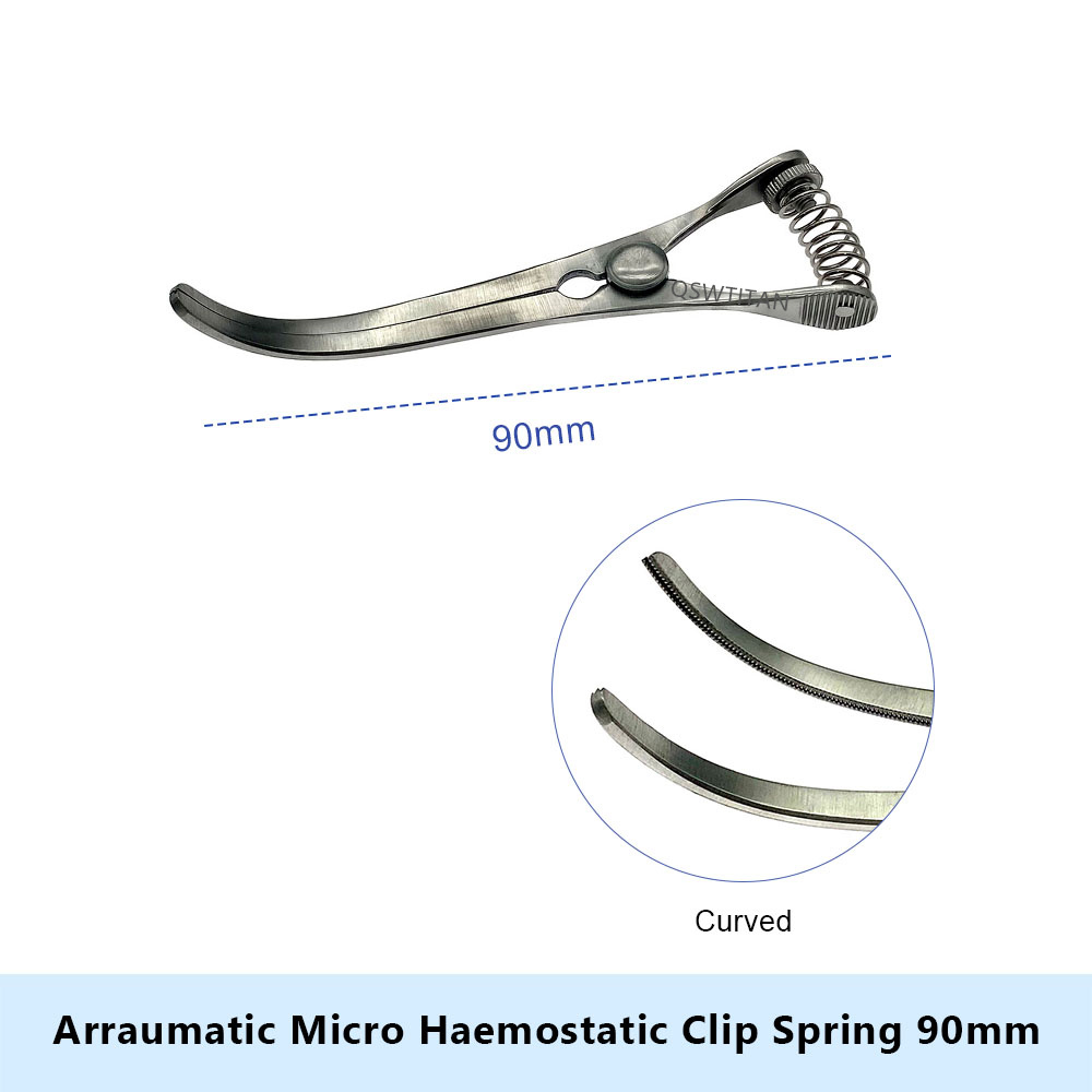 Arraumatic Micro Haemostatic Clip Arteriovenous Vascular Clip Spring ...