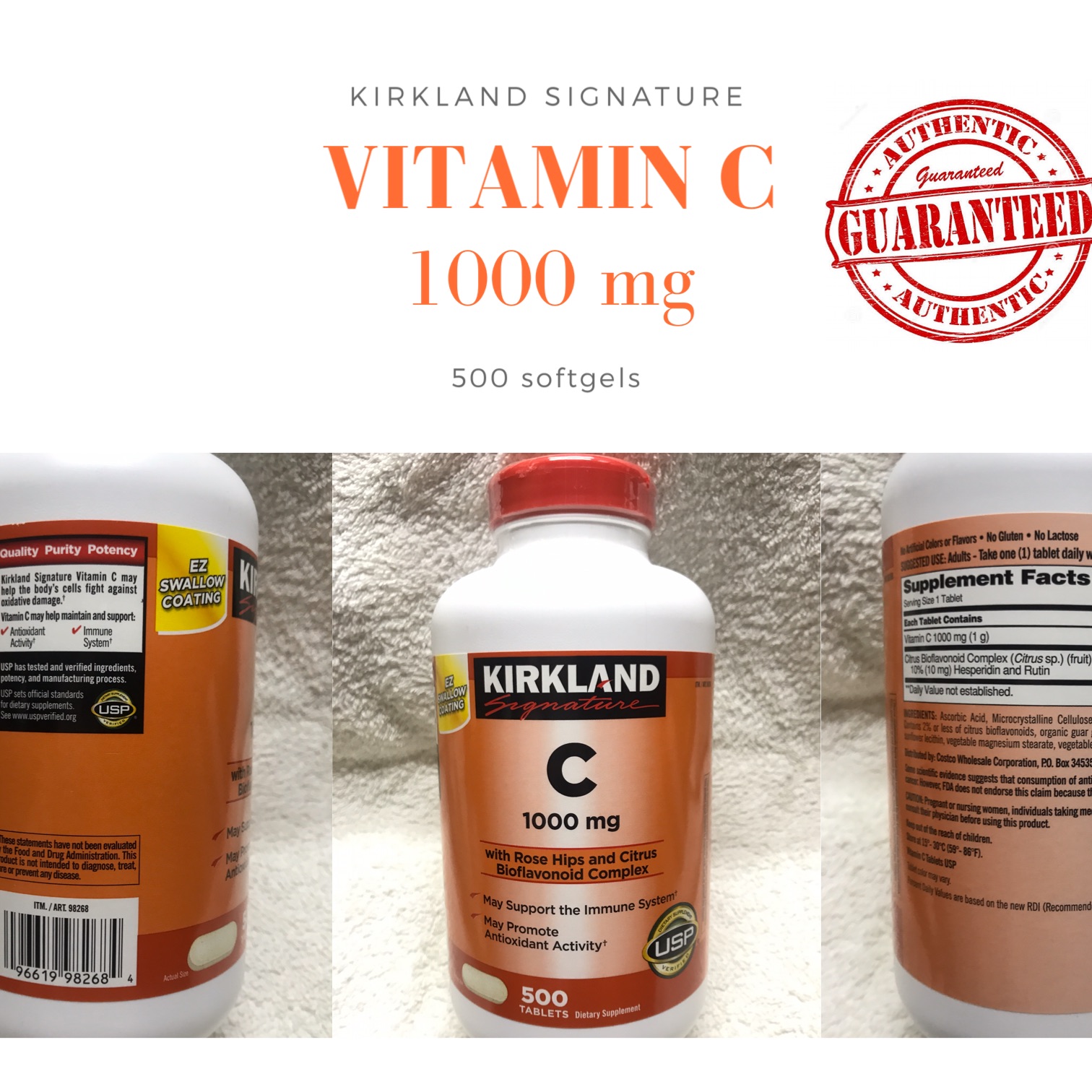 Kirkland Vitamin C 1000mg Lazada Ph