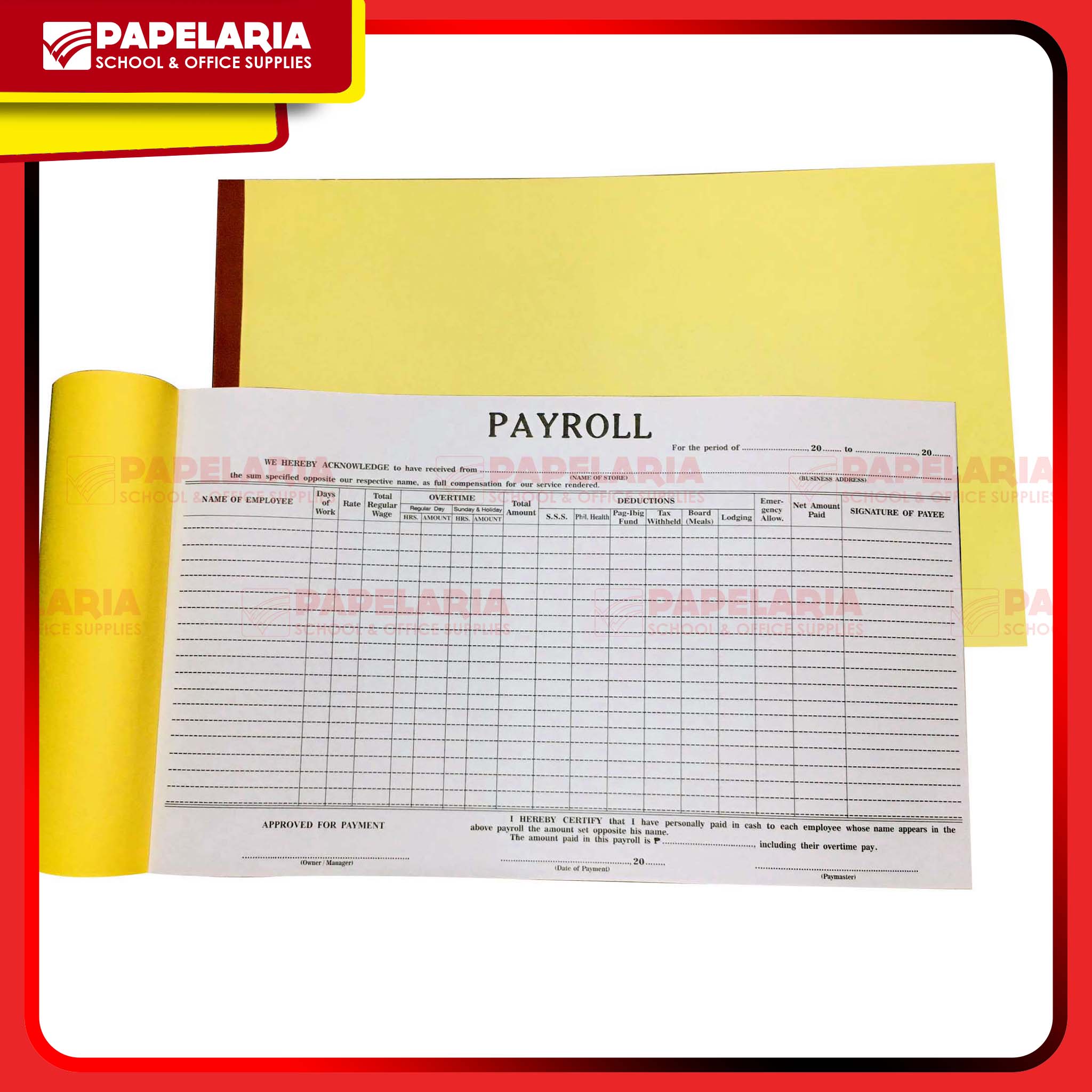 VECO PAYROLL PAD VPP Lazada PH