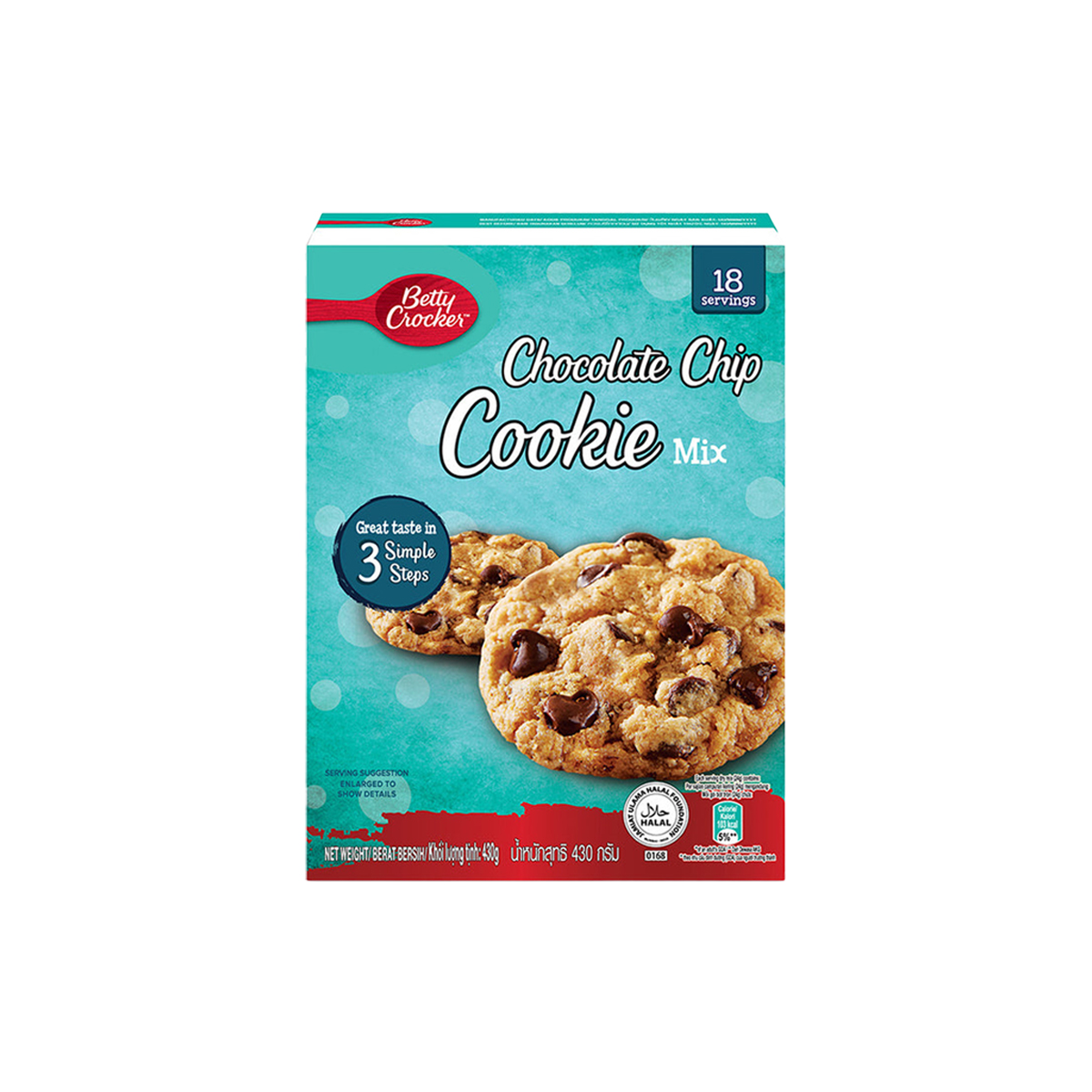 Betty Crocker Chocolate Chip Cookie Mix 430g | Lazada PH