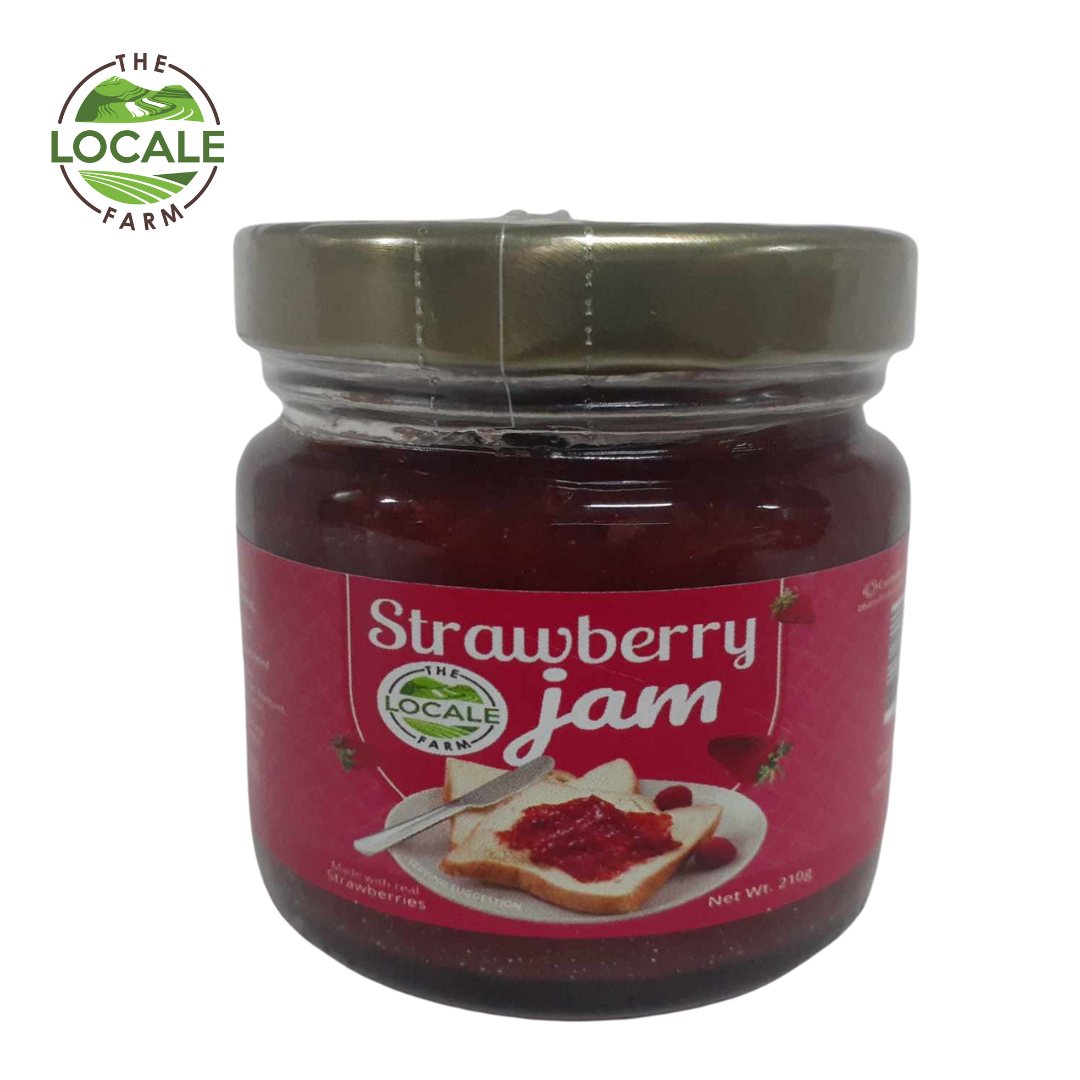 The Locale Farm Strawberry Jam, 120 grams per bottle BUY ONE TAKE ONE