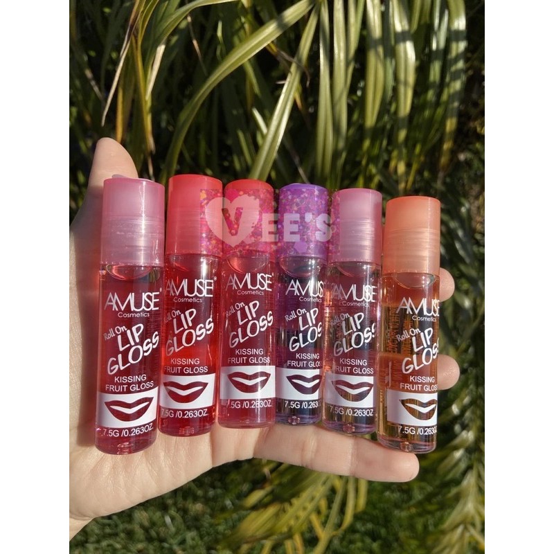 AMUSE Roll On Lip Gloss Kissing Fruit Gloss Lazada PH