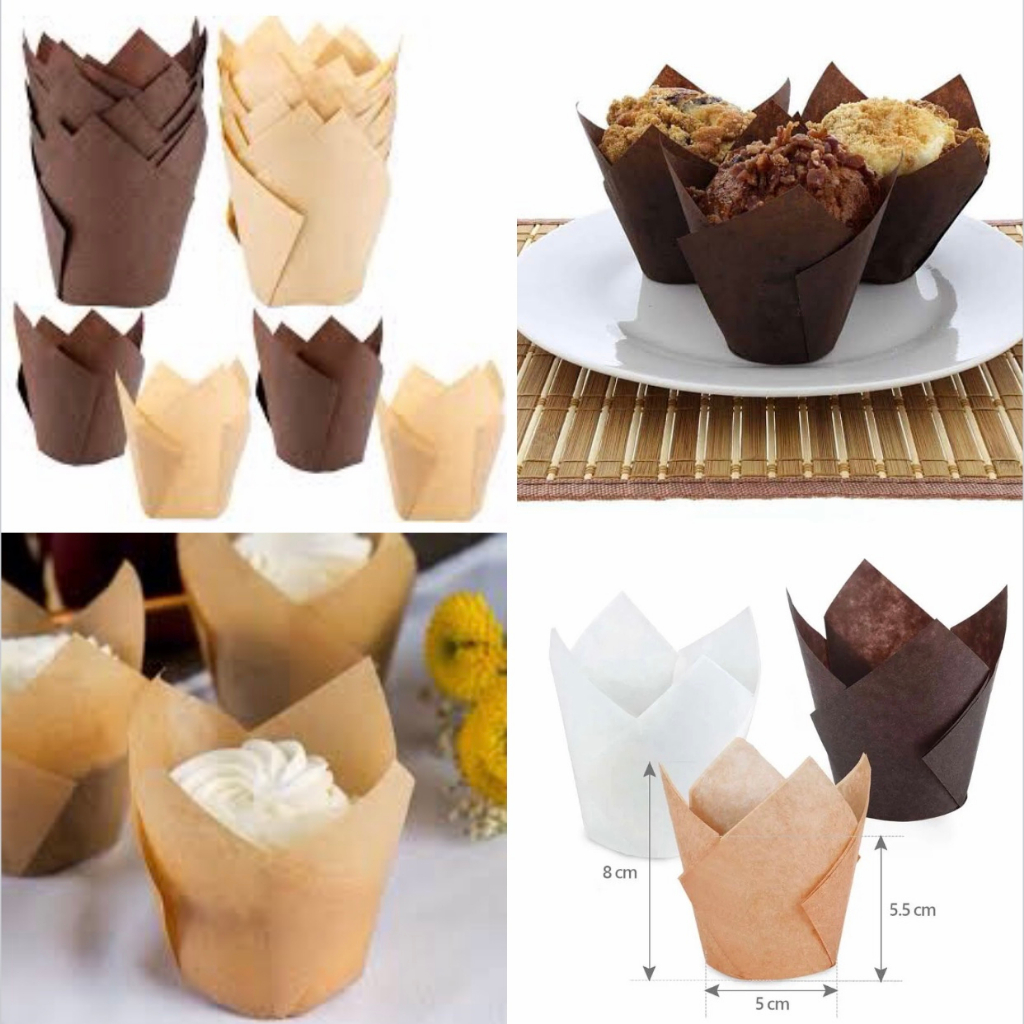 50pcs Tulip Muffin Liner 3oz cupcake liner