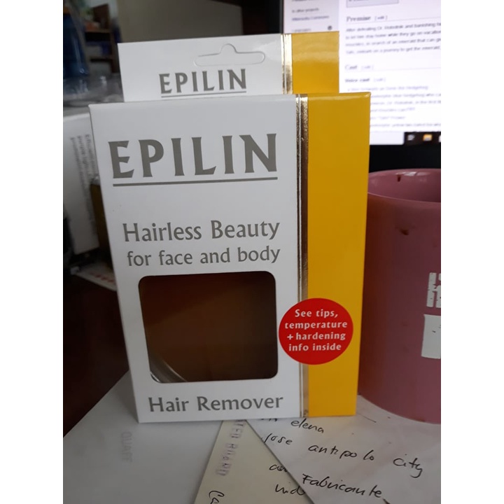 Original Epilin Face And Body Hair Remover Wax (Best Quality) Lazada PH