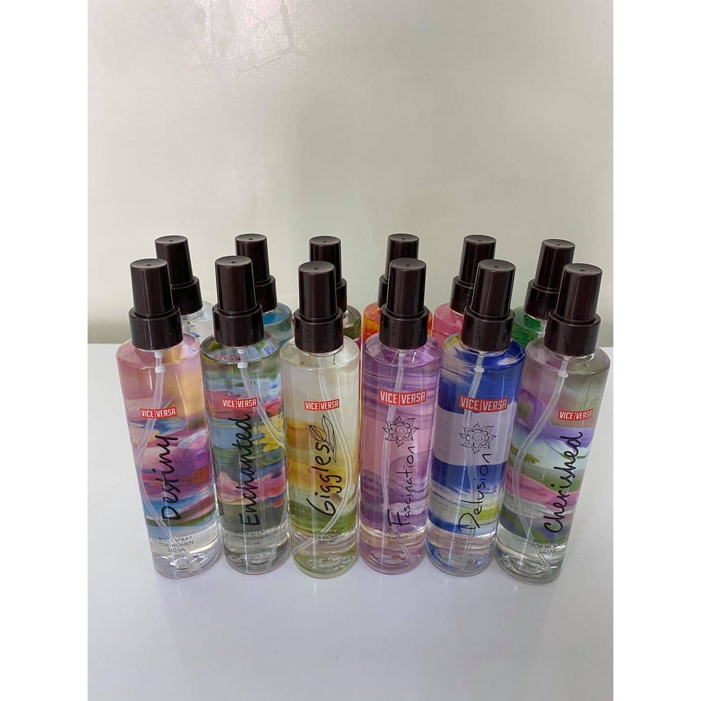 Vice Versa 260mL oil based body mist spray for women Lazada