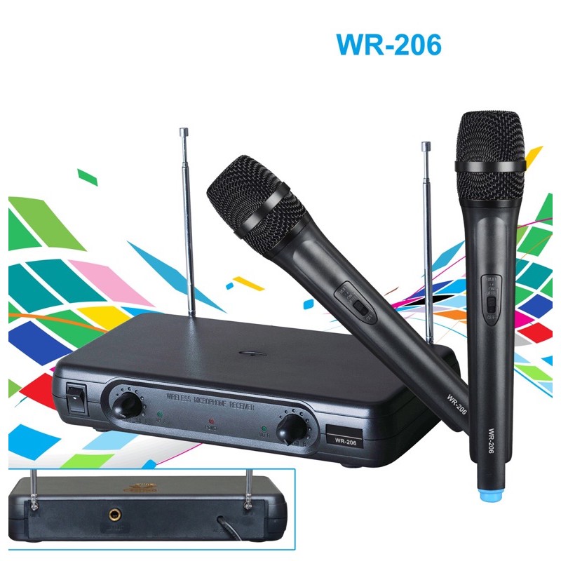 WR 206 / WR 300x wireless microphone Lazada PH