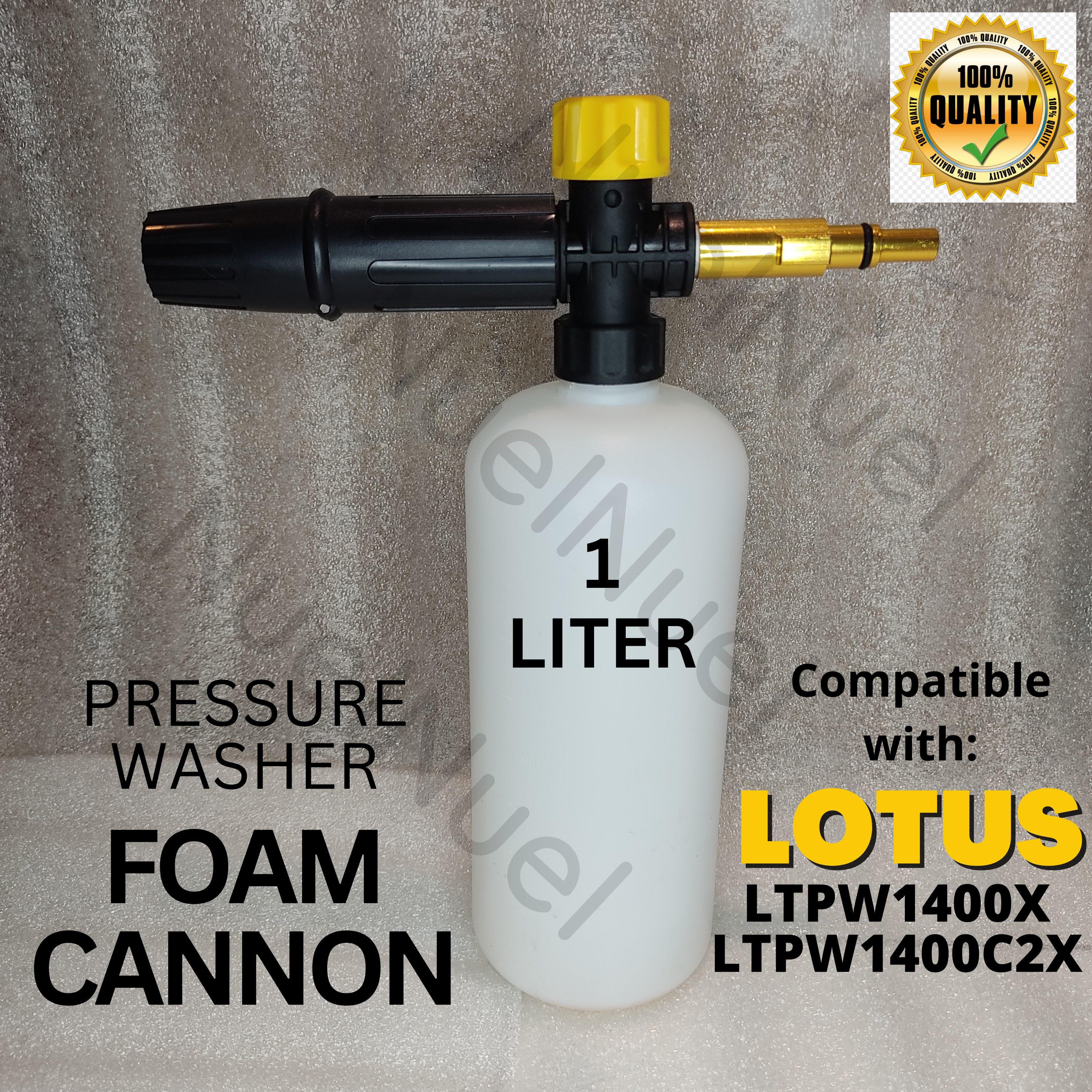 LOTUS FOAM CANNON FOR PRESSURE WASHER LTPW1400X LTPW1400C2X POWER