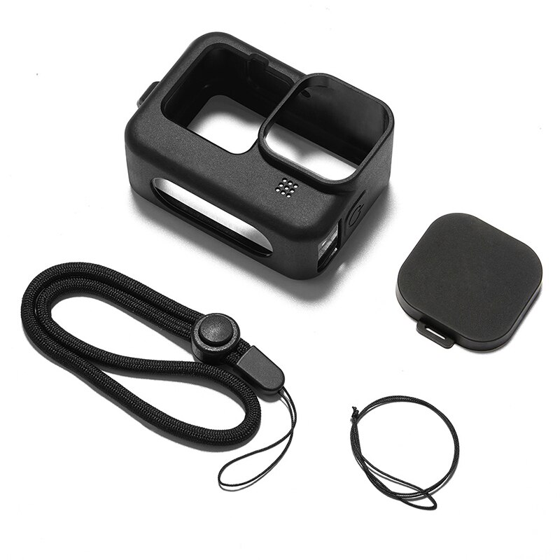 Silicone Case Lens Cover Protective Case Cover For Gopro Hero 10/9 Black Action Camera Go Pro Hero 9/10 Accessories