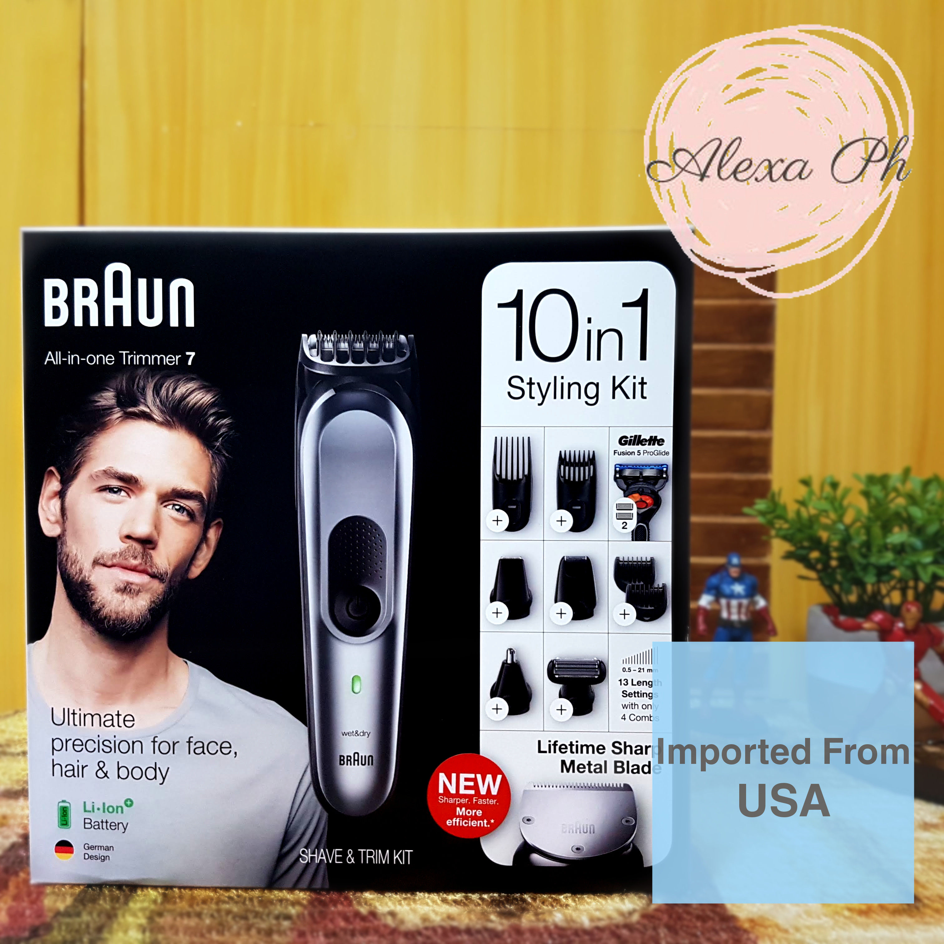 braun shave and trim kit