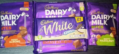 Cadbury Dairy Milk in 160, 120 and 50 grams