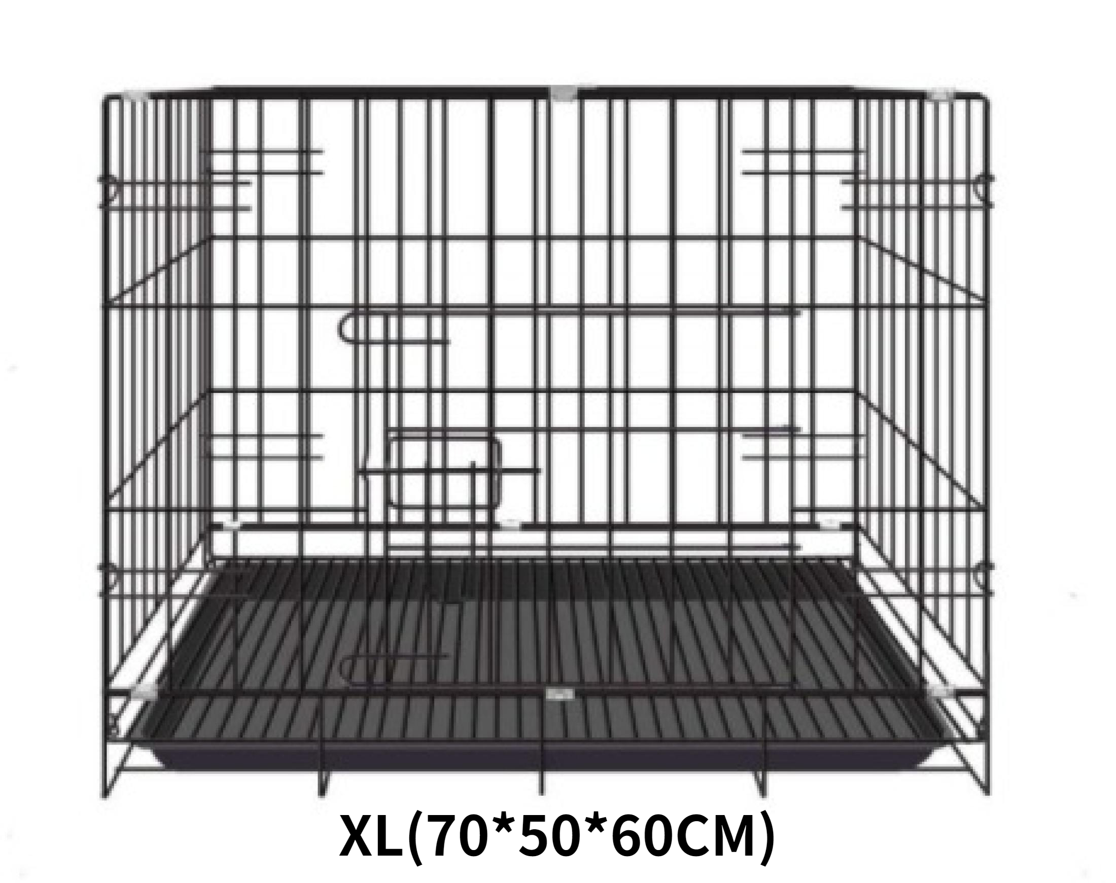 Hoeny Pet pet cage dog /cat cage collapsible Foldable Small Medium Poop
