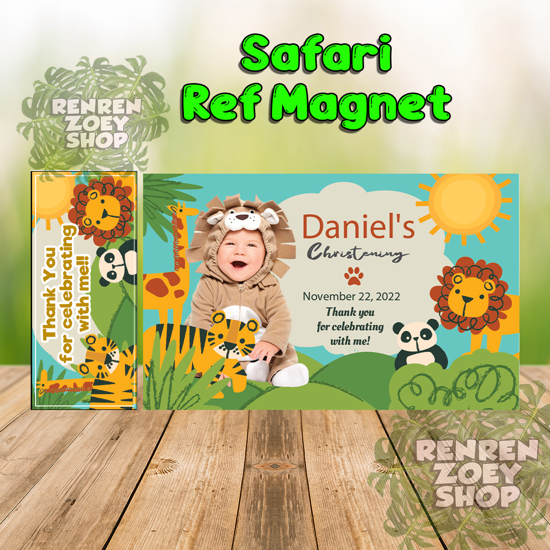 safari theme ref magnet