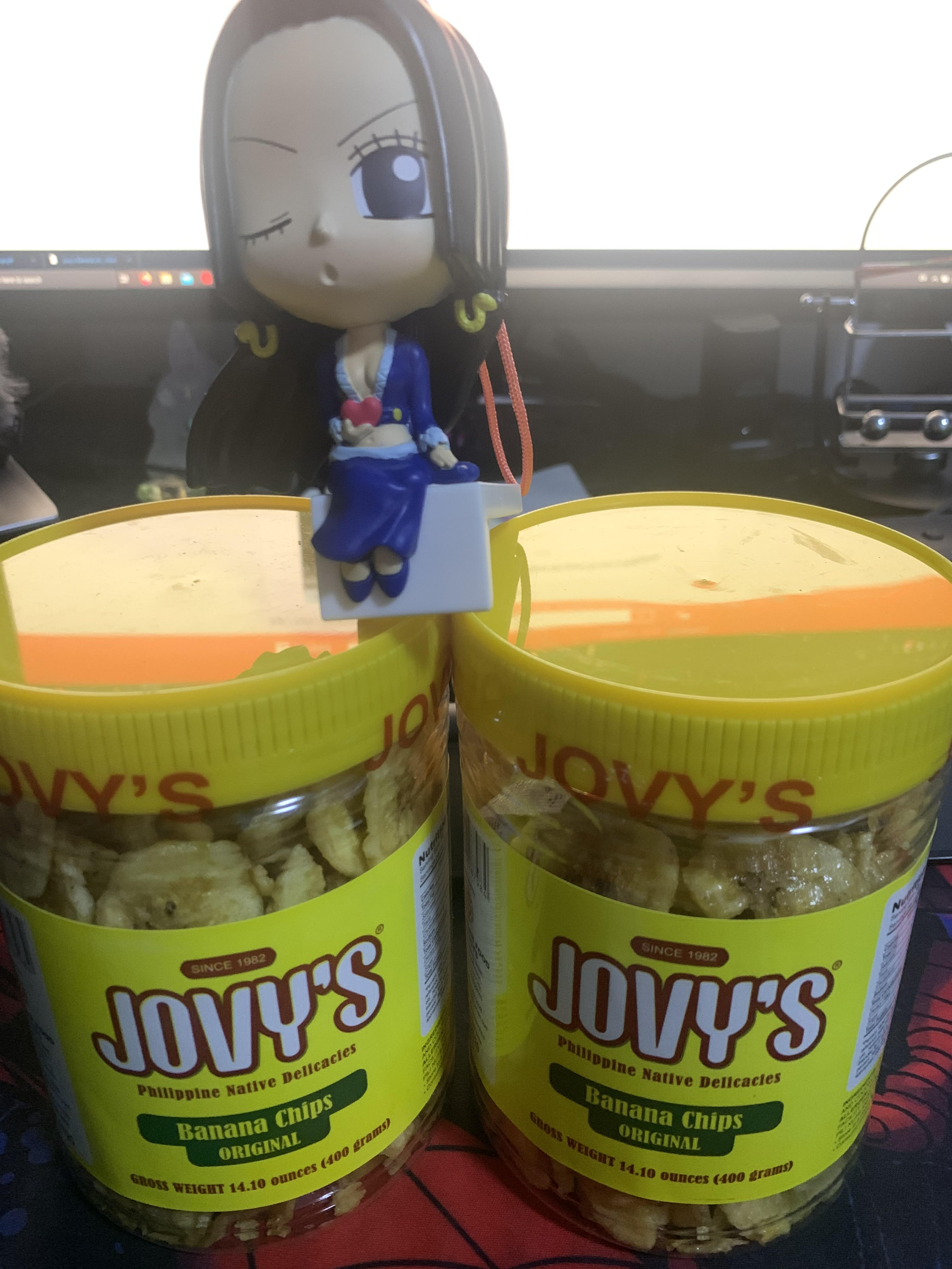 Jovy's Banana Chips original 400 grams Lazada PH