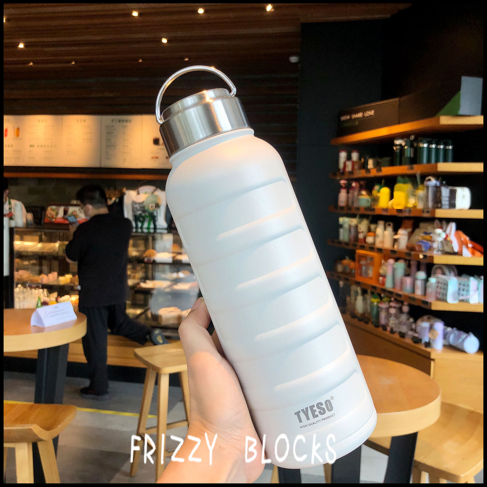 Tyeso 750ml1000ml 88158816 Vacuum Insulated Bottle with handle