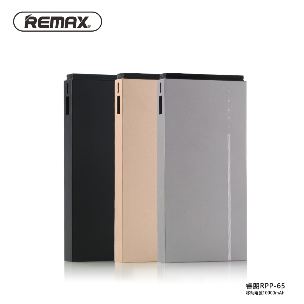 REMAX Relan RPP-65 10000mAh PowerBank Bulit In 2 In 1 Cable | Lazada PH