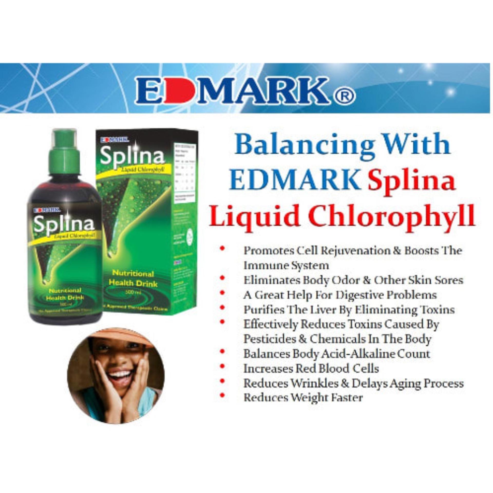Edmark Splina Liquid Chlorophyll (2 Bottles x 500ml) review and price