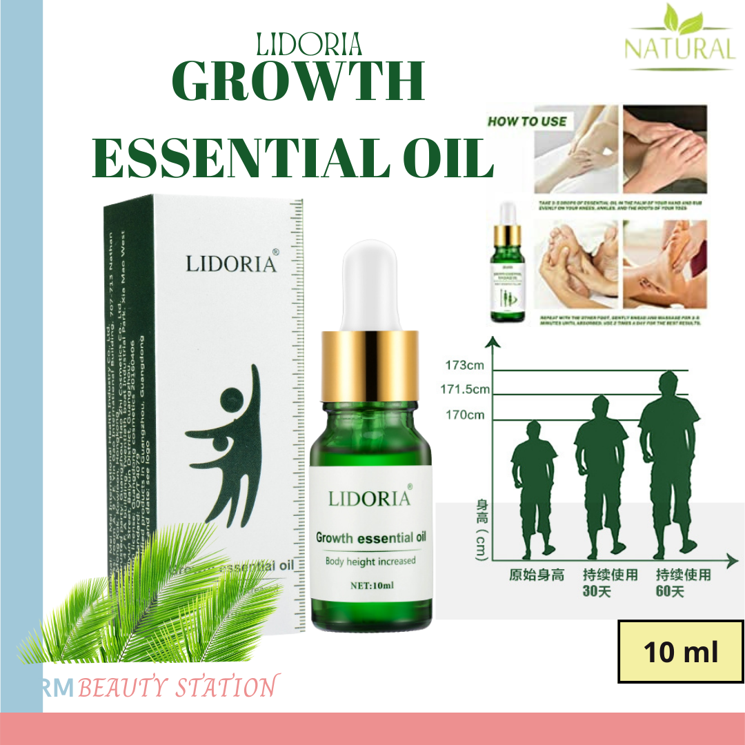 [ FAST EFFECTIVE] Lidoria Height Growth Essential Oil Foot Energy