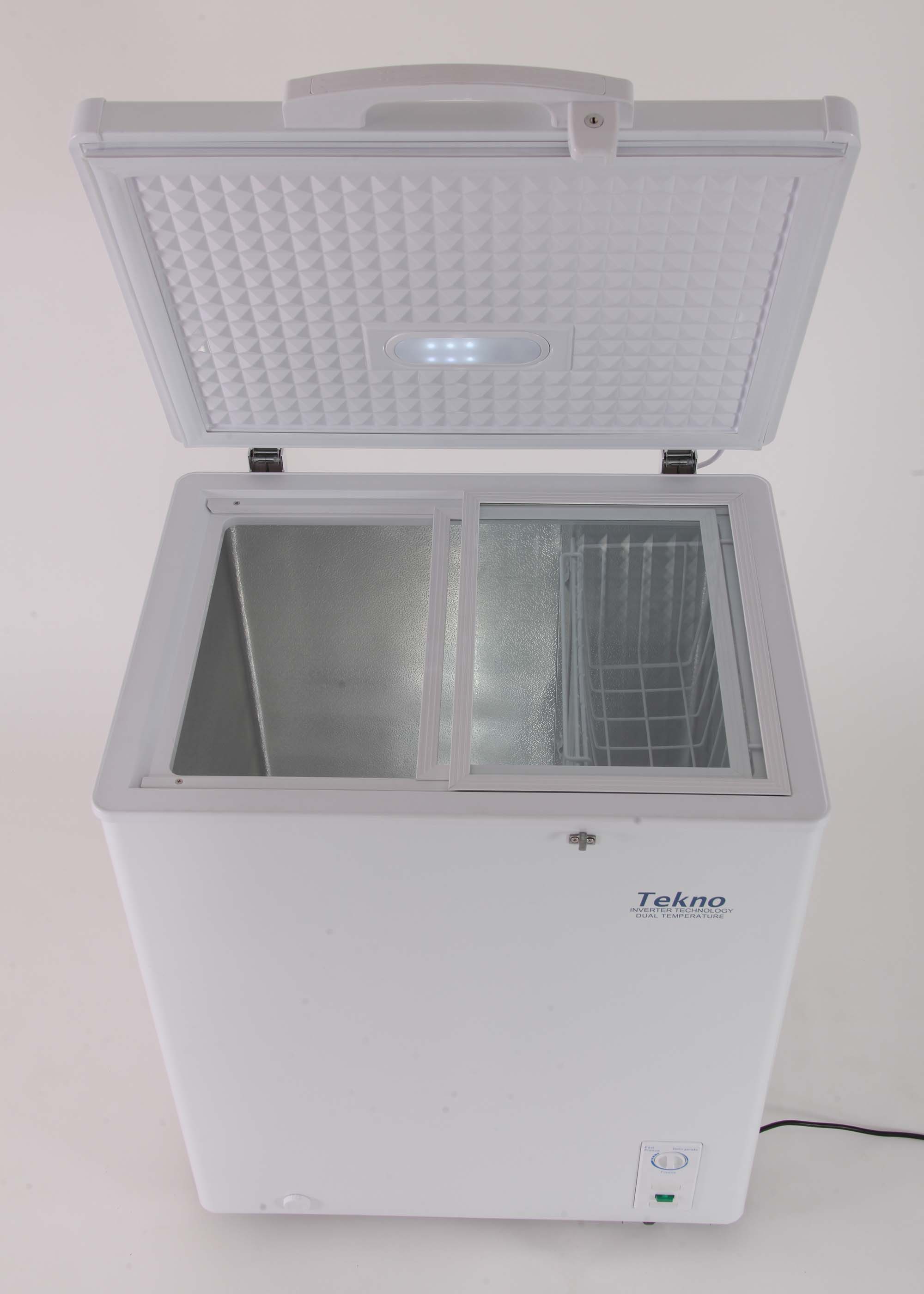 Tekno Inverter Chest Freezer 5.0 cu.ft. TCF185C Dual temperature