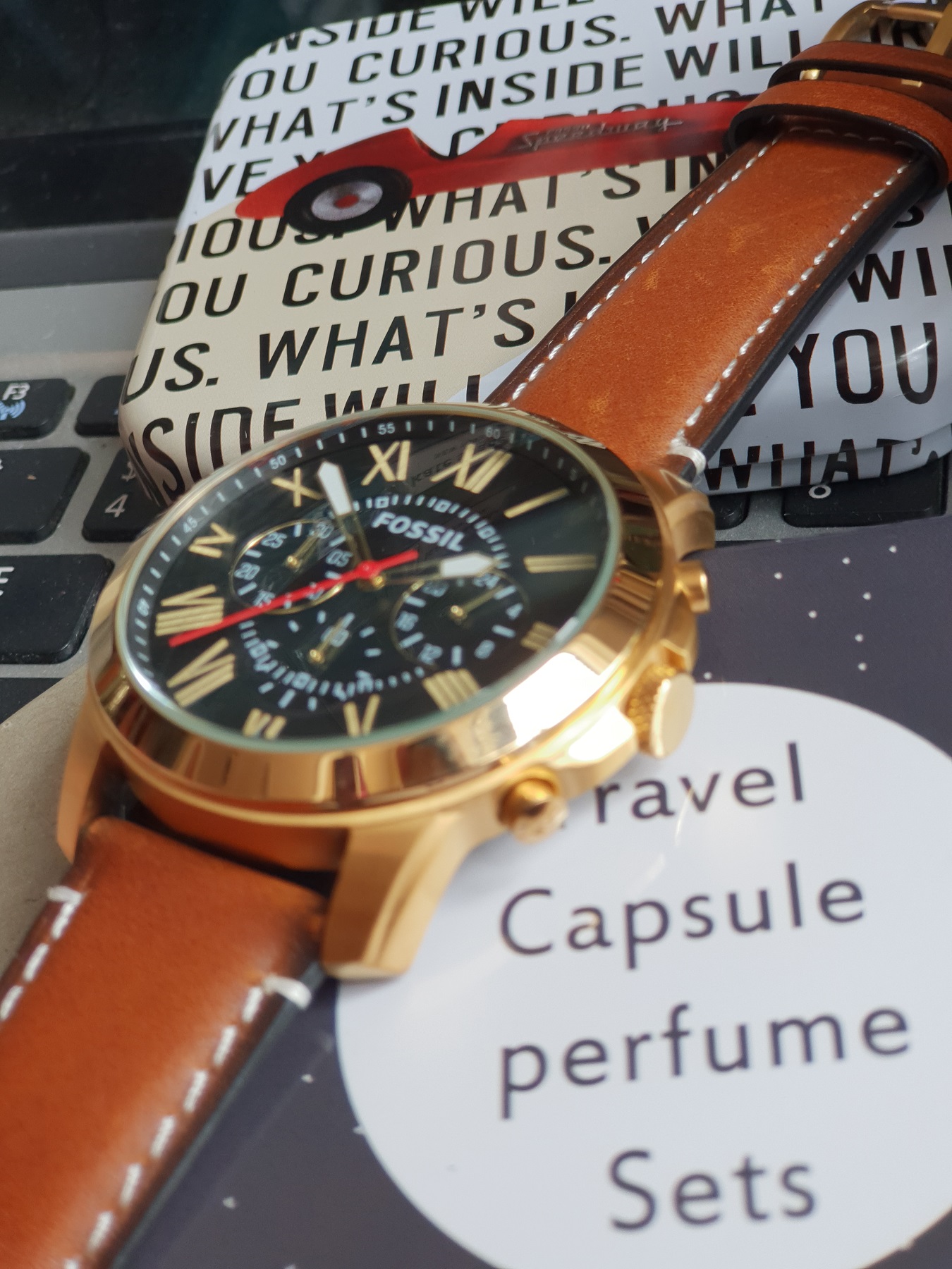 Fossil FS5062 Grant Chronograph Black 