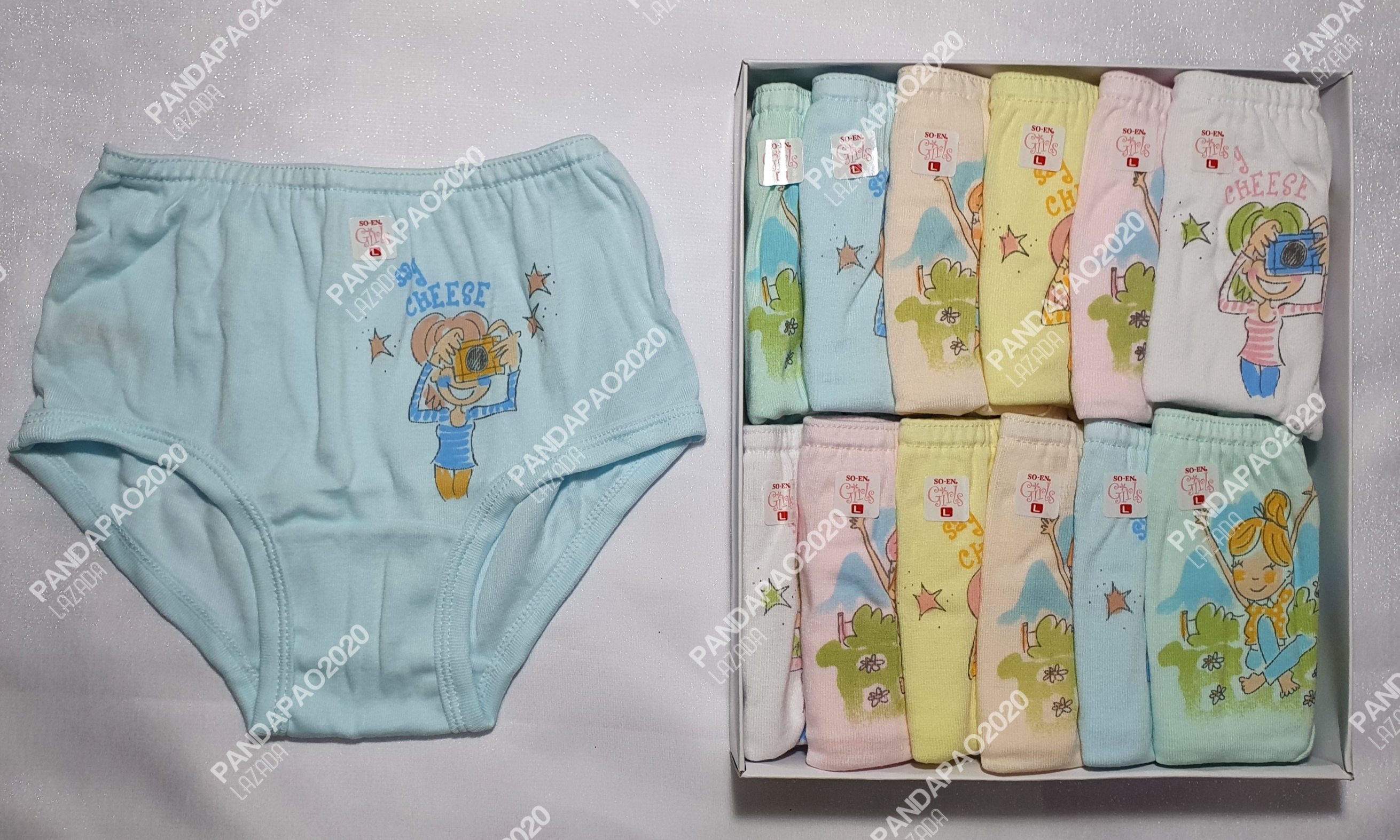 Original SOEN SEMI-FULL PANTY SMP for Women/Teens ASSORTED COLOR and DESIGN  only
