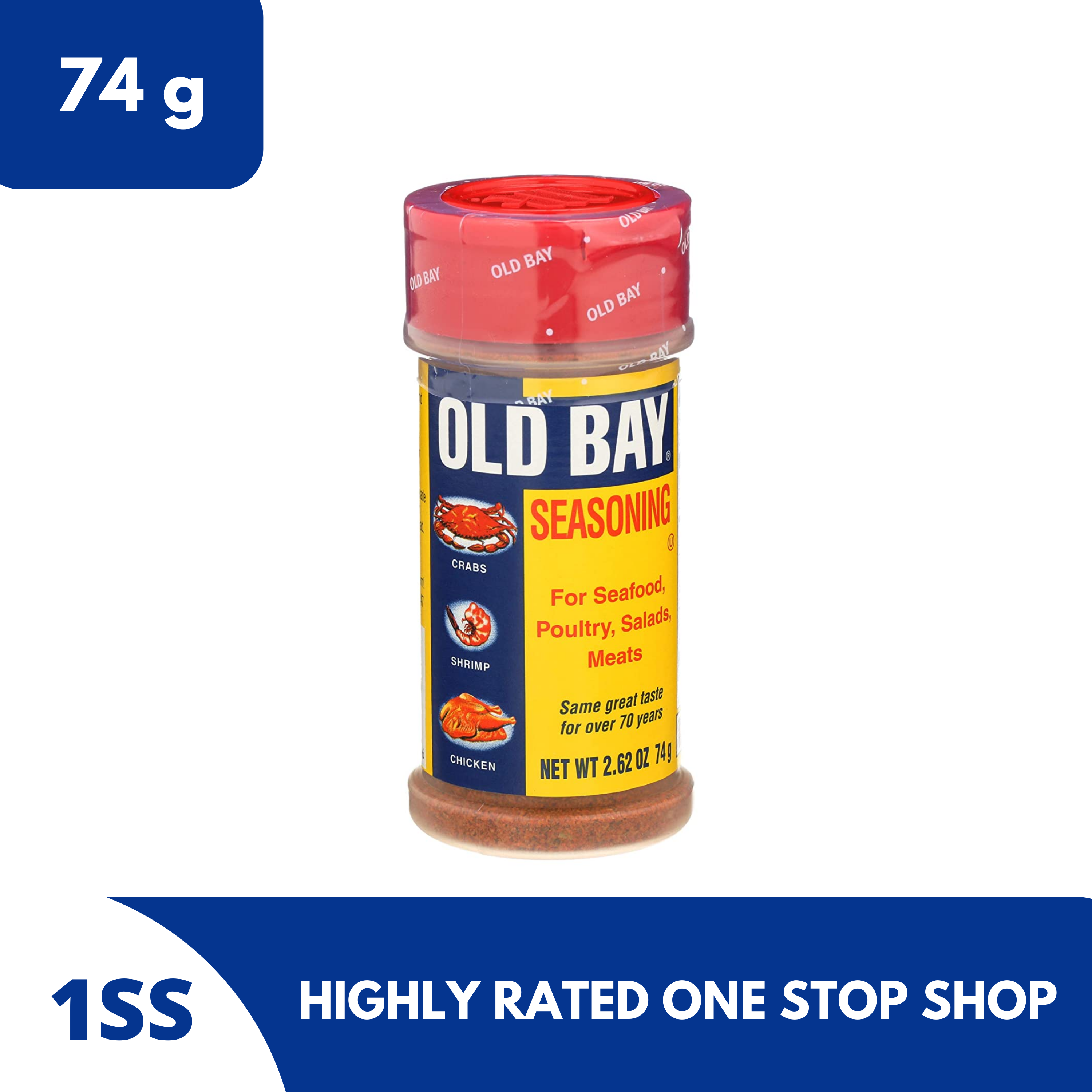 Old Bay Seasoning Mix For Seafood Poultry Salads Meats 74g Lazada Ph