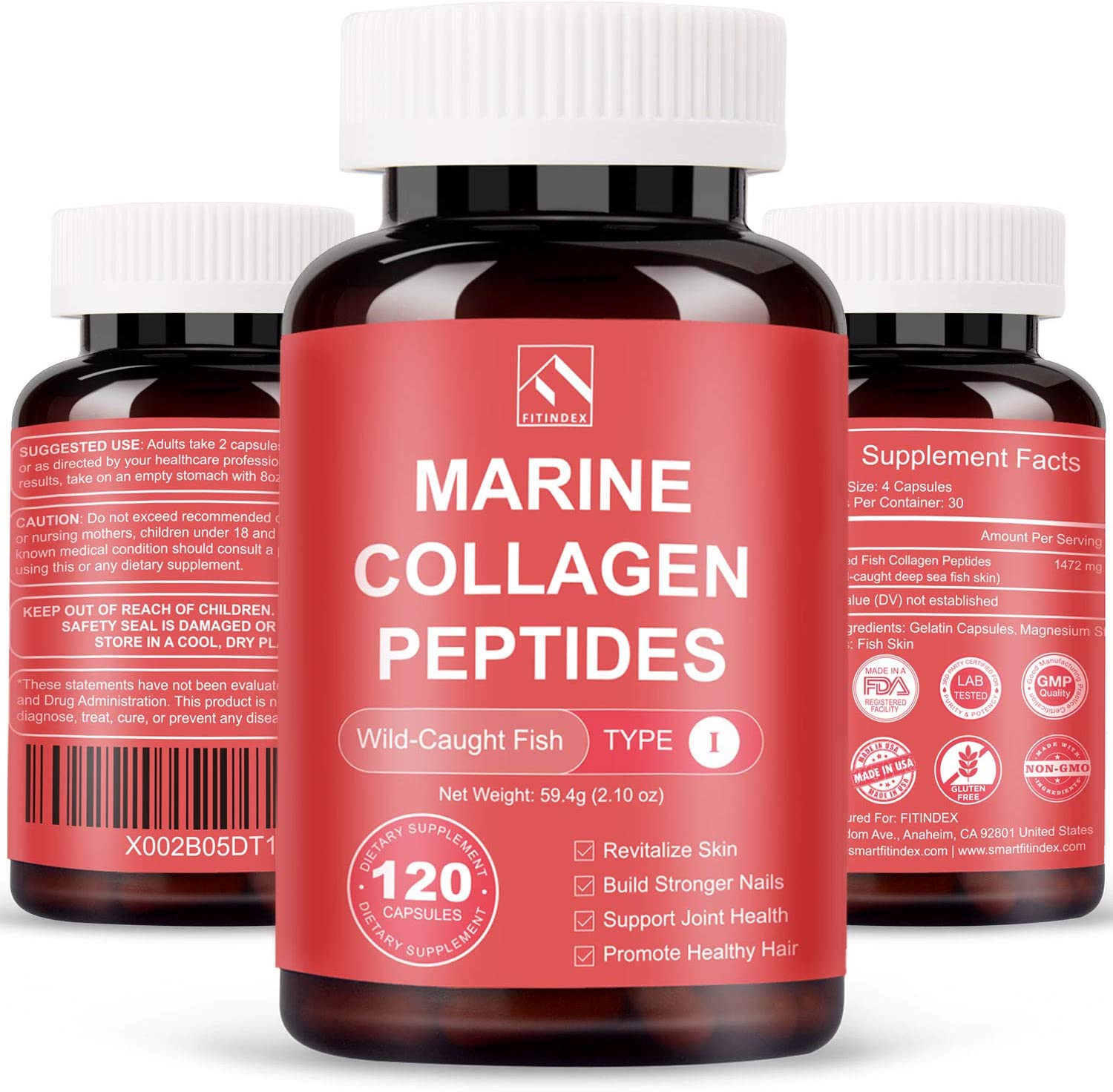 Marine Collagen 120 Capsules 1472 mg, Anti-Aging Collagen Pills Collagen  Protein Capsules Collagen Supplements Hydrolyzed Collagen - Support Hair  Growth & Nails, Healthy Joints & Skin | Lazada PH
