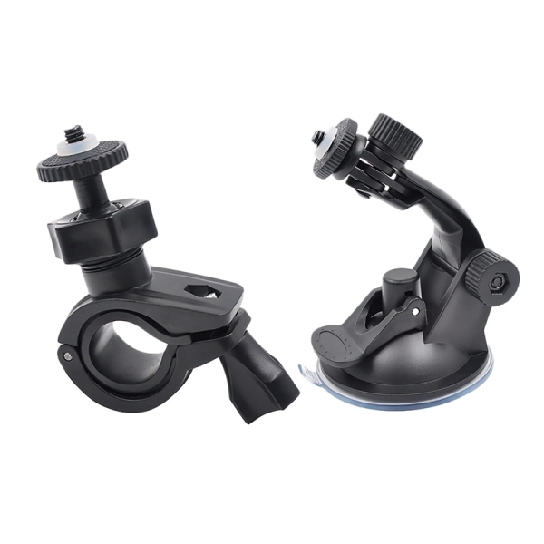 2 Pcs for Insta360 One X/Evo Accessories : 1 Pcs Table Holder and Suction Cup & 1 Pcs Bicycle Holder Stand Holder for Insta360 Action Camera Parts Kit