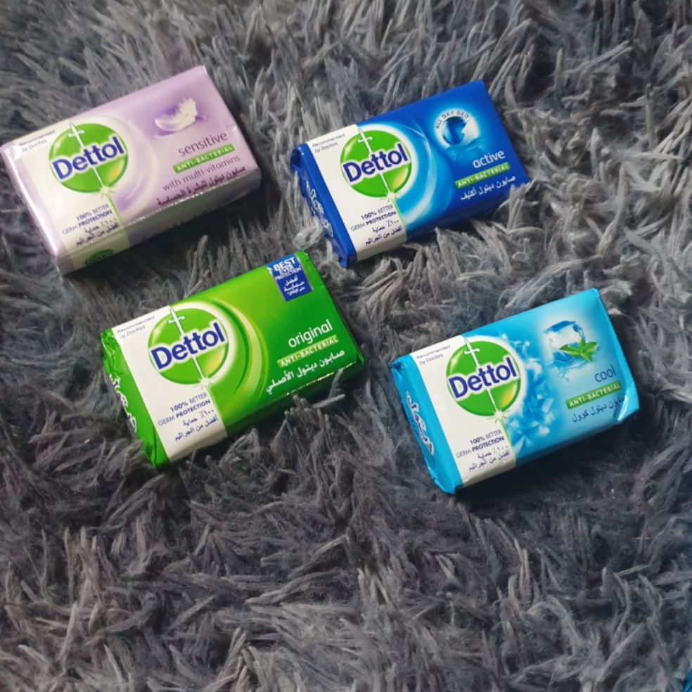Original and Authentic Dettol Bar Soap 70g (1Pc Random Scents), Made