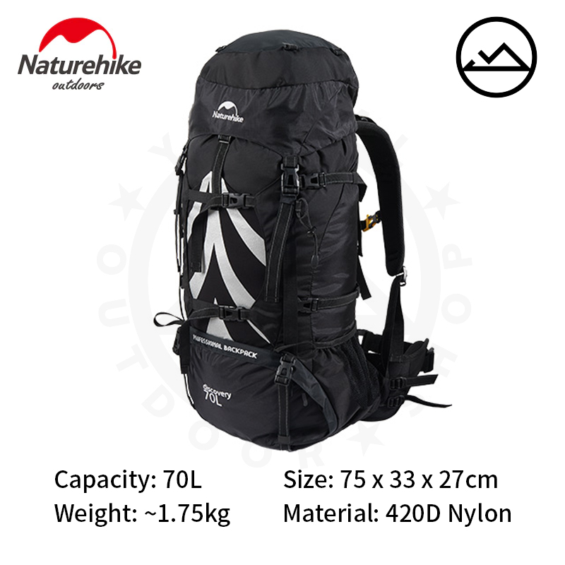 Naturehike backpack outlet 70l