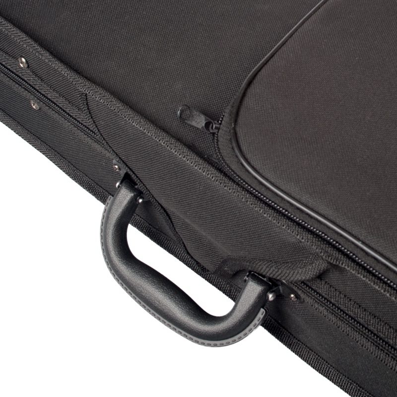 Violin Case Size Professional Triangular Shape Violin Hard Case Yellow Inside Violin Parts