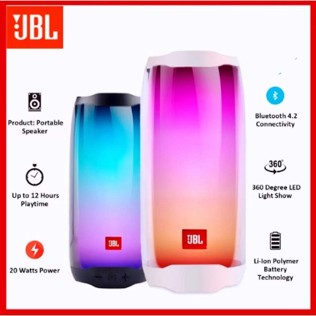 Limited JBL!! Pulse 5 Portable Wireless Bluetooth Speaker