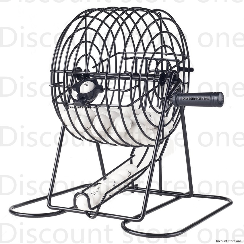 （Promotion）Bingo Deluxe Set Bingo Cage with Random Ball Selector