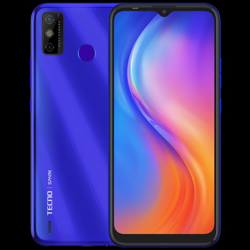 tecno spark 6 go blue colour