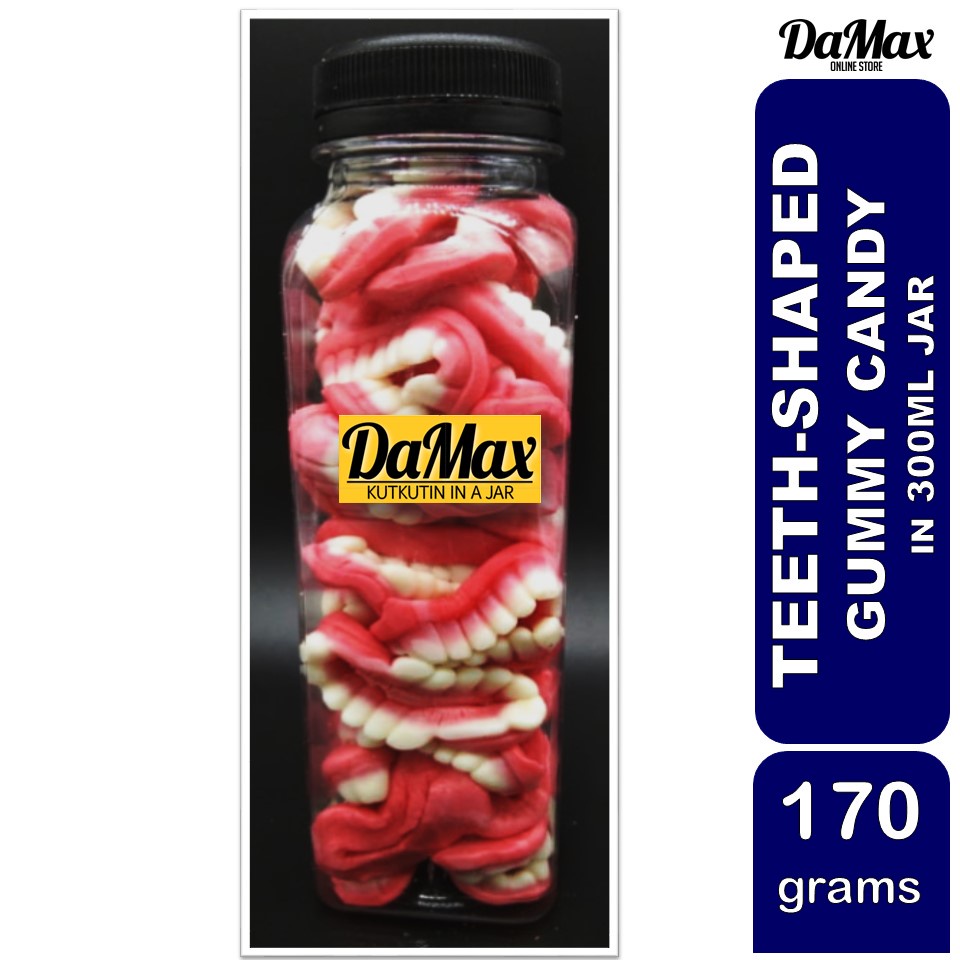 TEETHSHAPED GUMMY CANDY IN A JAR Lazada PH